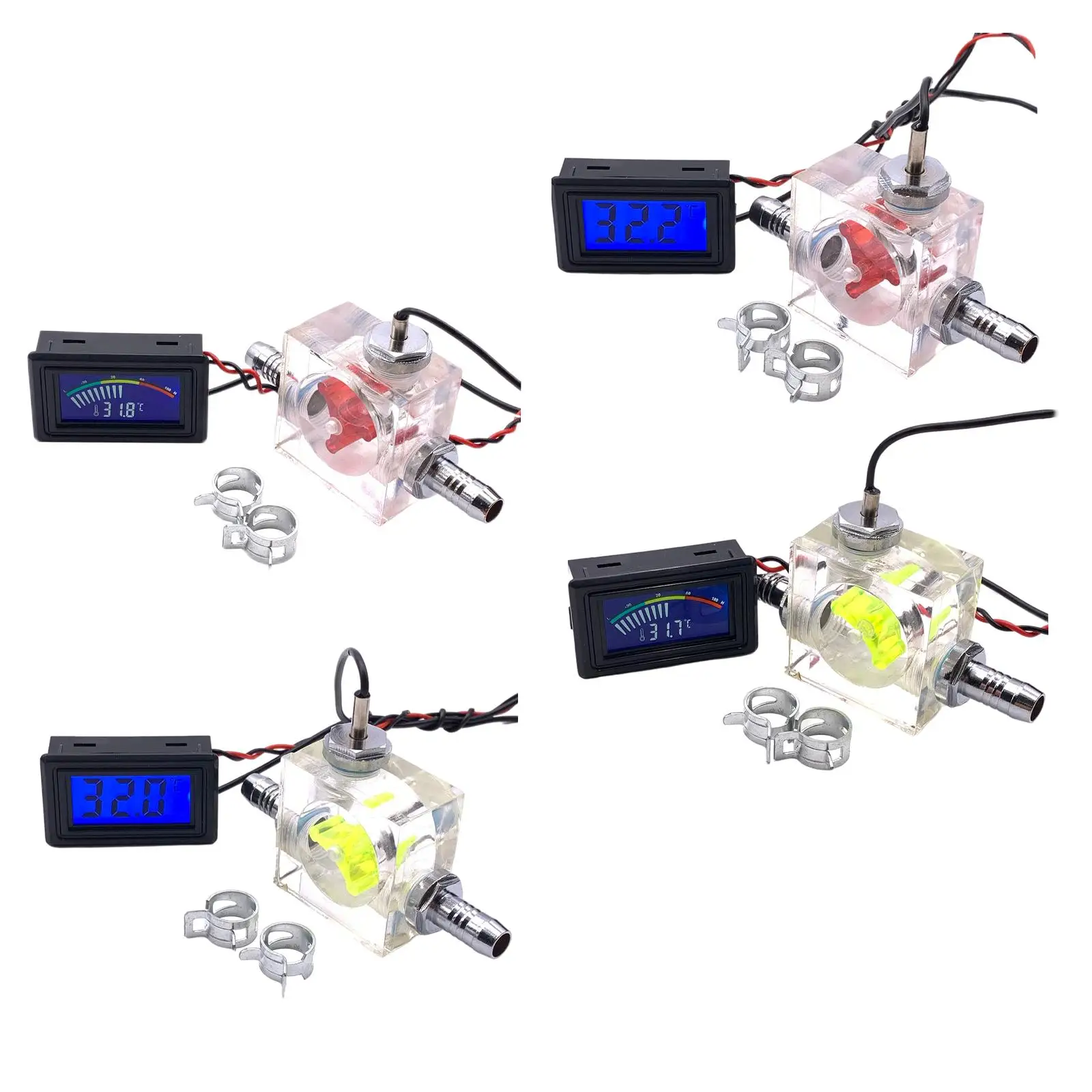 Accessories Cooler Tools with 2 Clamps Cooling System Liquid Cooler System Computer Laptop