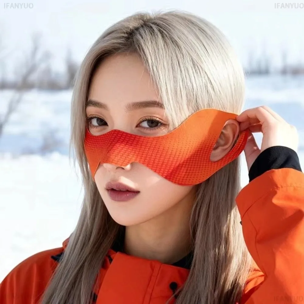 

Зимняя термозащитная маска для лица от холода: мягкий, приятный для кожи, ветрозащитный, теплый чехол для носа, защита от обморожения для использования в холодную погоду