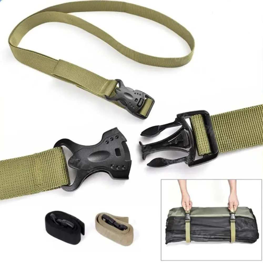 

1/2Pcs Luggage Straps Waist Bag Strap Outdoor Sports Belt Casual Buckle Waist Strap Multifunctional Tactical Accessories