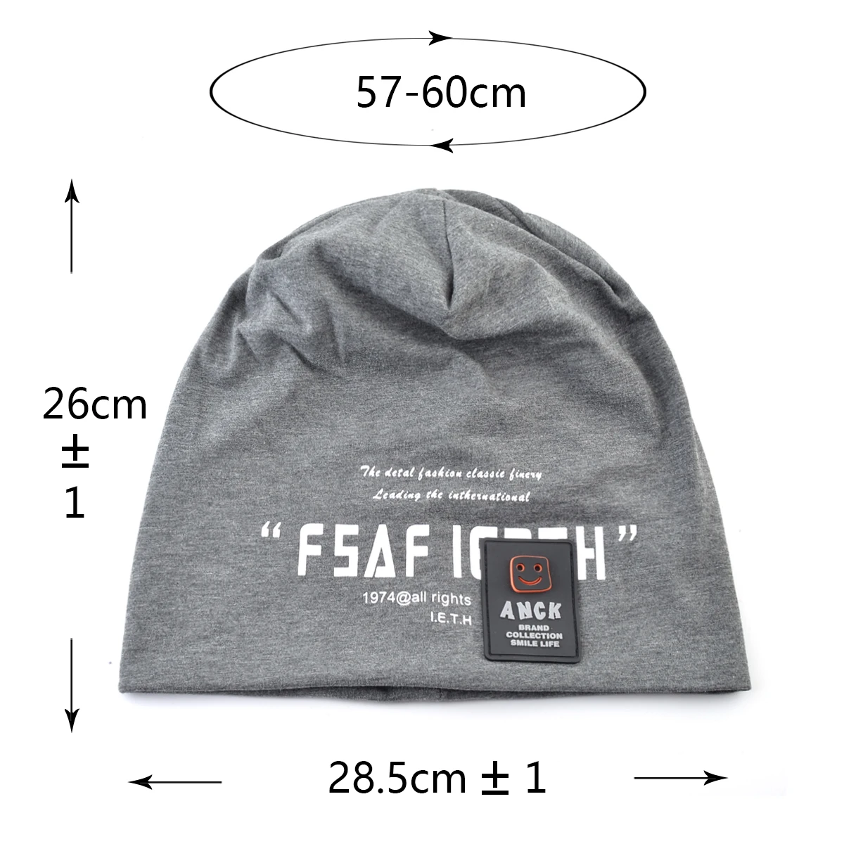 Męskie czapki typu beanie jesień na zewnątrz cienkie dorywczo Skullies czapki drukowanie liter Streetwear Hip Hop Bonnet Gorras męska czapka wiosenna — zdjęcie 4