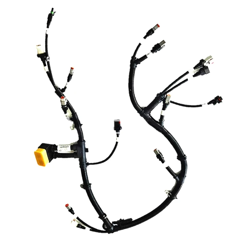 1 Piece Engine Parts Electronic Control Module ECM ECU Wiring Harness Black ABS 5260717 5306289 For ISF3.8 Diesel