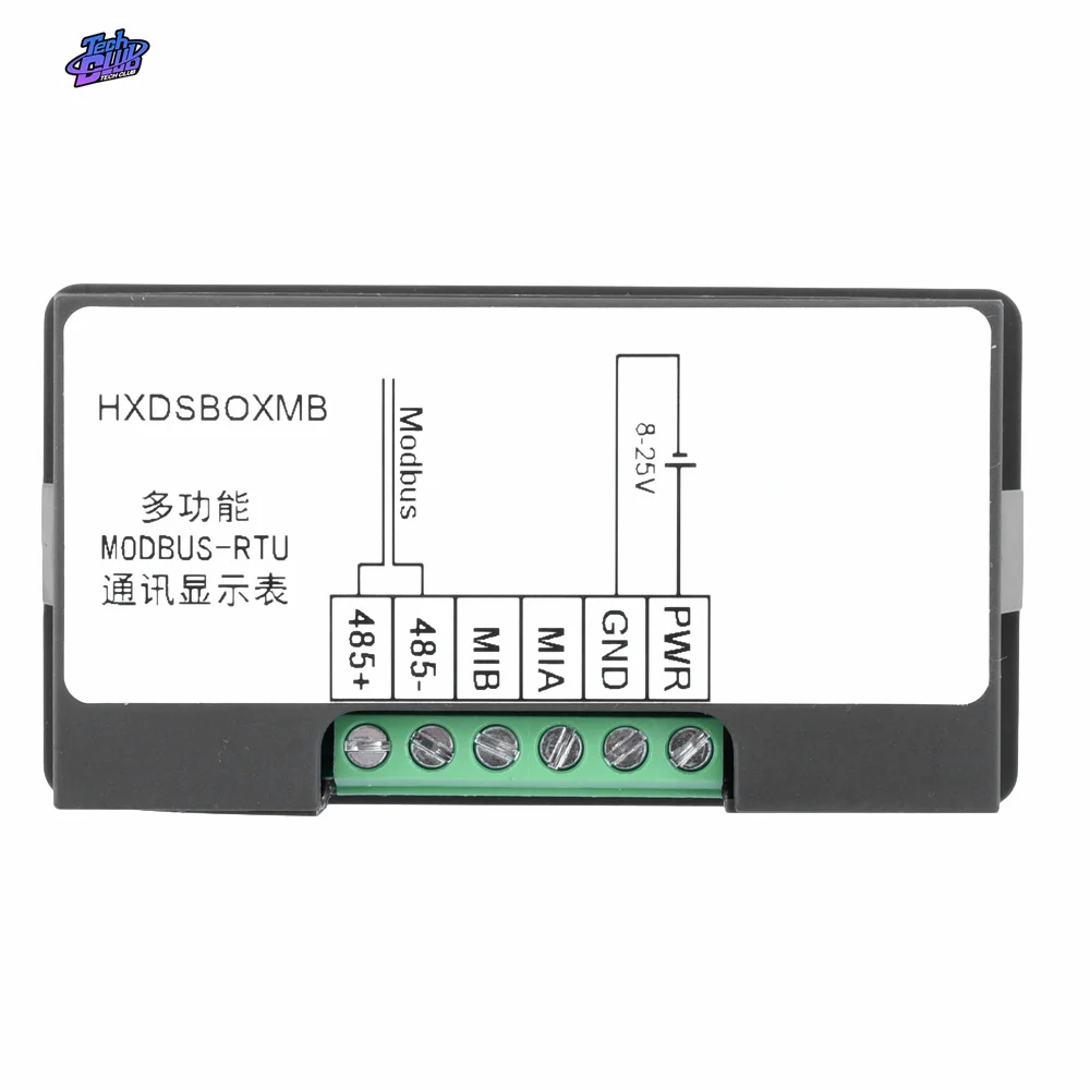 Imagem -06 - Medidor de Display Digital Modbus-rtu Indicador de Entrada de Sinal Analógico Medidor de Painel de Processo Porta Rs485