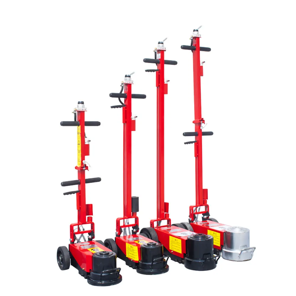 

Horizontal Pneumatic Hydraulic Jack 40/80T foldable jack For auto car repair tires car accessories