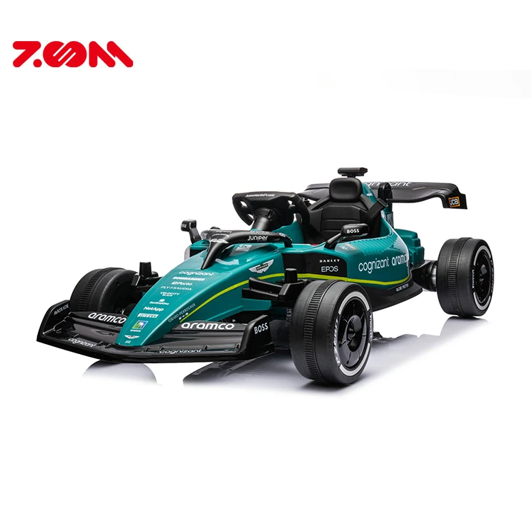 24v Go Kart Powerwheel Ride On Car Licensed Aston Martin Formula F1 Electric Cars Big Toy Cars For Kids With Remote Control