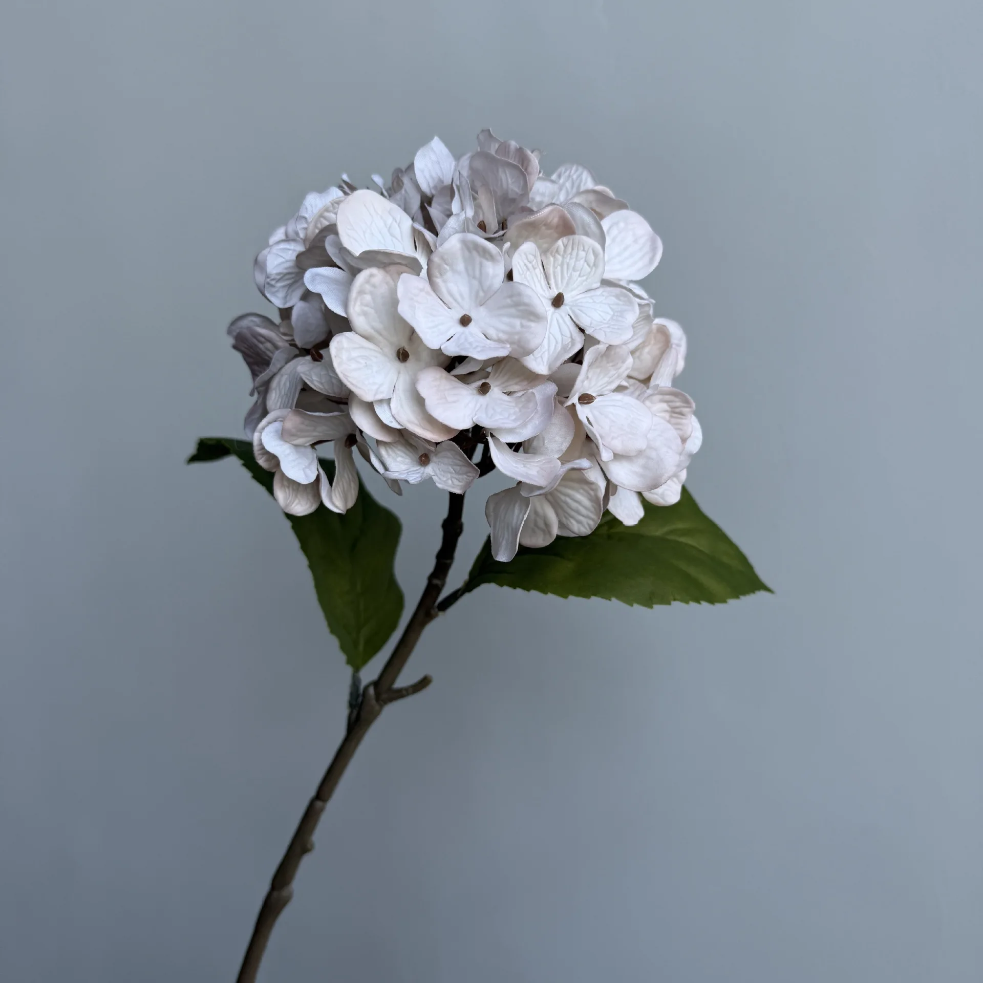 3 Stück Künstliche Hortensien mit Echtem Touch für Heimdekoration, Herbst-Hortensien, Hochzeitsblumenarrangements, Party-Tischdekoration – Detail 10