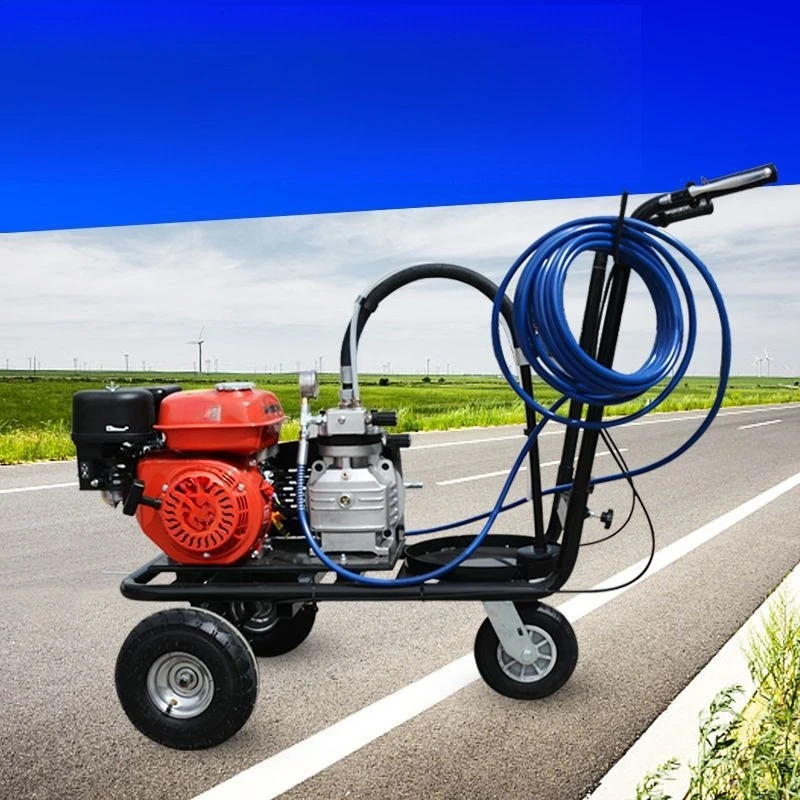 

Scribing machine, hand-push line drawing machine, road marking line marking car