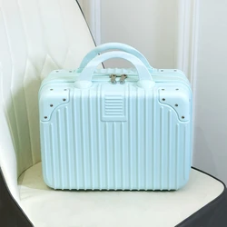 Small Luggage Box Suitcase Wedding Makeup Box Hand Gift Makeup Bag New Year Gift Storage Box