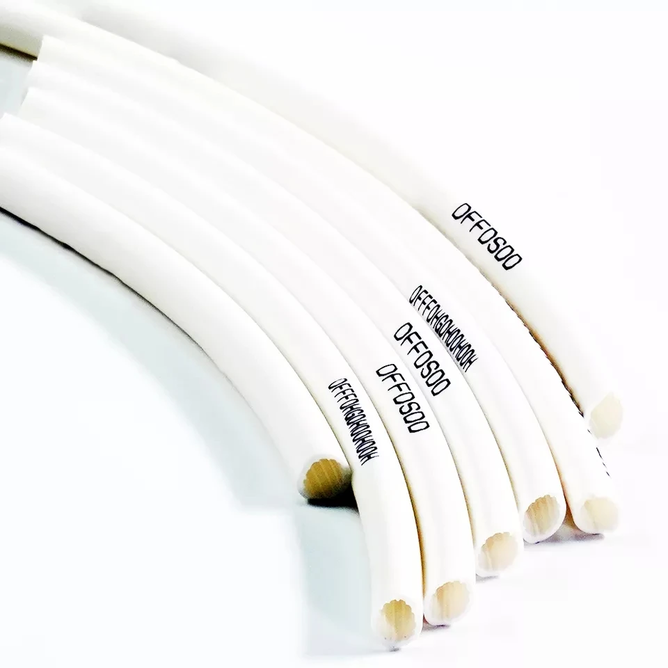 White PVC Tube Cable for Tube Ferrule Thermal Transfer Printer for Canon mk 2600 printer PUTY tube printer maker PT1010