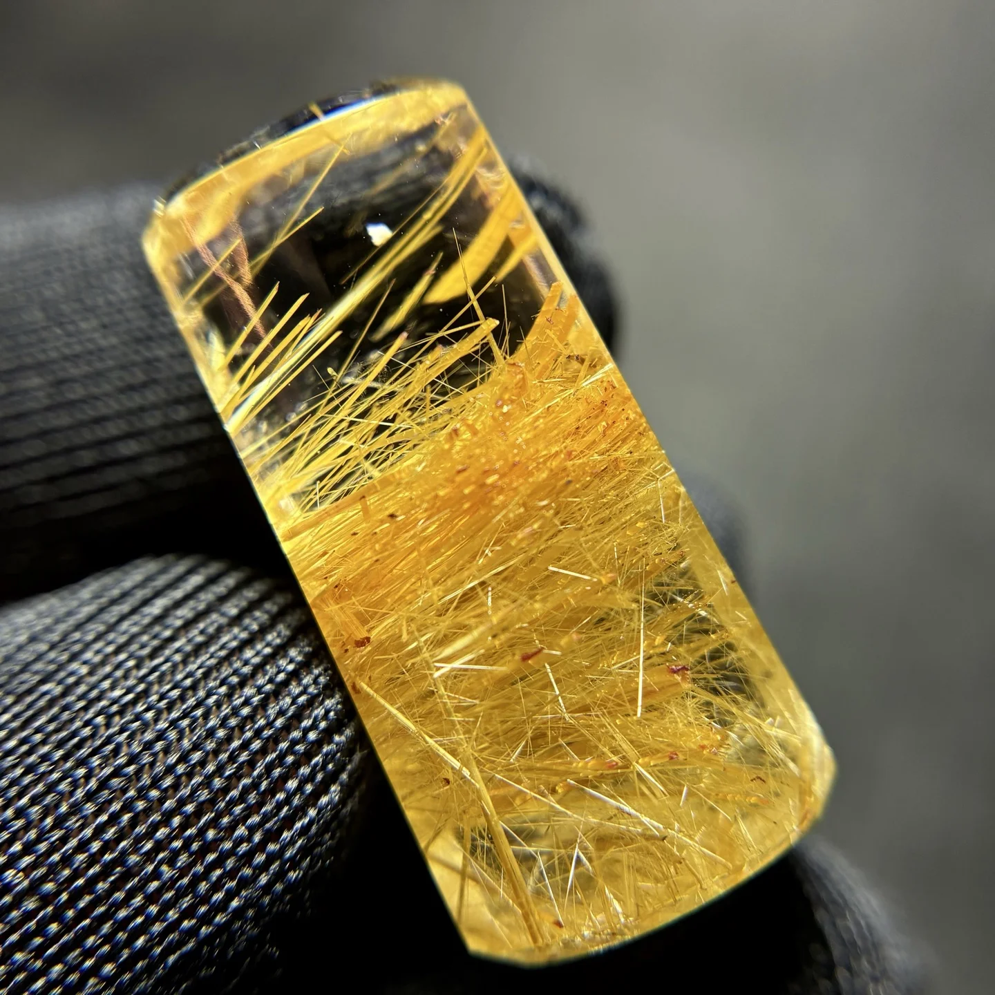 

Натуральное золото, рутилированный кварц, кулон, ожерелье, ювелирные изделия 25,7*12,4*8,3 мм, богатство, рутилированные для женщин и мужчин AAAAAAA