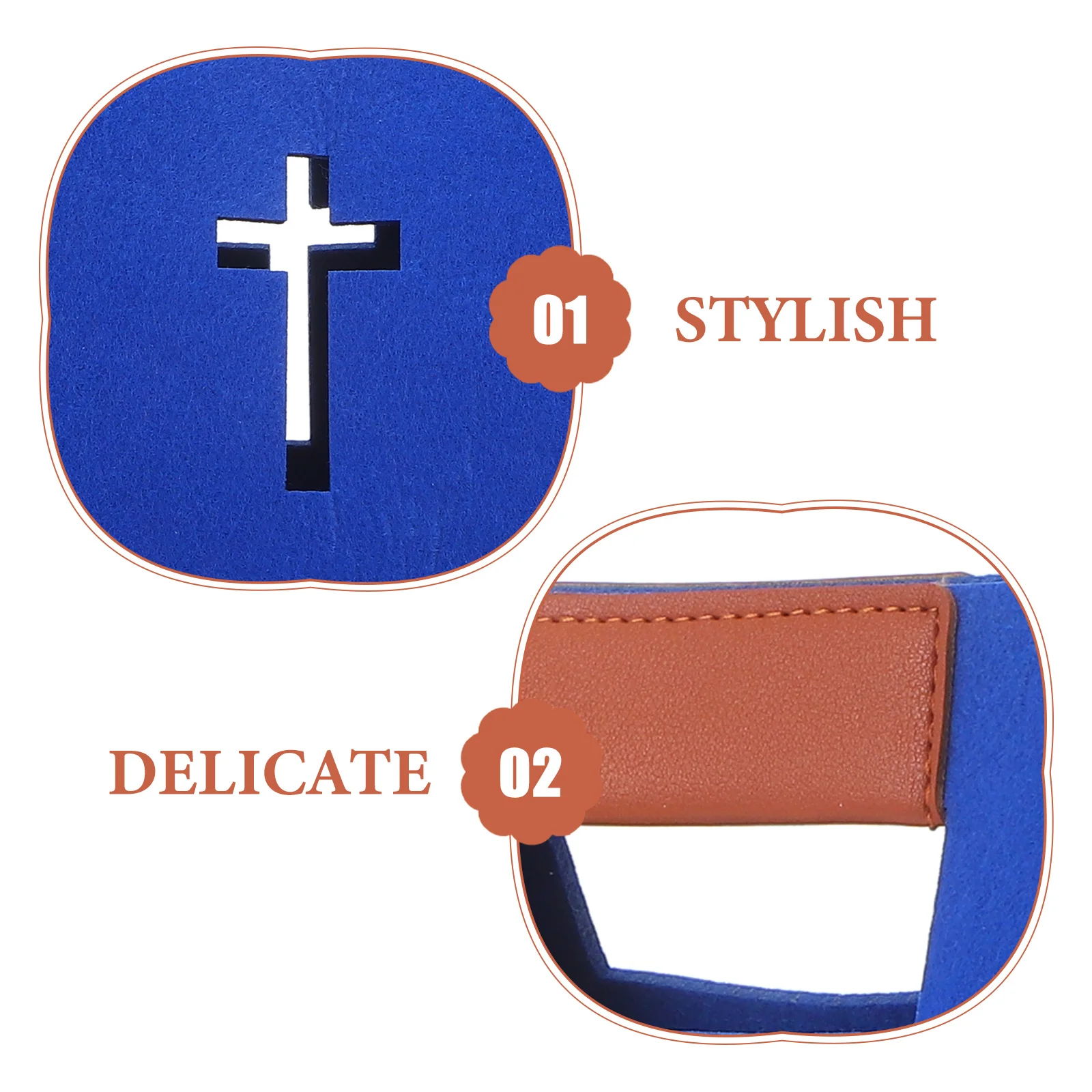 

Felt Bible Tote Bag Carrying Case Handbag Large Capacity Storage Organizer for Bible Book Study Bag Felt Handbag