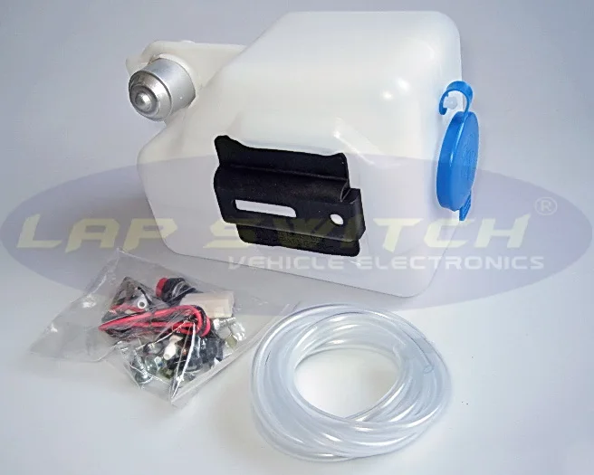

UNIVERSAL WINDSCREEN WASHER BOTTLE & PUMP MOTOR SWITCH KITS 12V 1.5L