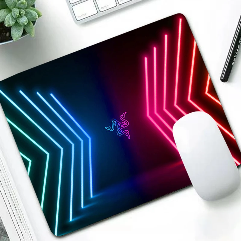 Razer Rug Mousepad Gaming Accessories لوحة ماوس صغيرة لطاولة الكمبيوتر سجادة ماوس Kawaii حصيرة ألعاب الكمبيوتر لوحة المفاتيح مكتب عمل حصيرة