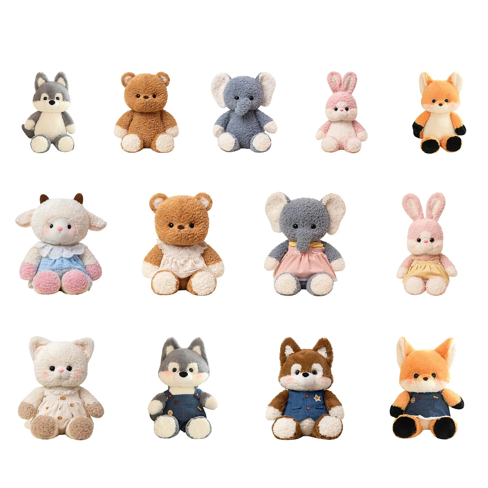 

Kawaii Cartoon Plush Animal Toys 50cm Cute Plush Toy Plush Doll Valentine's Day Gift Birthday Gift Dolls for Kids Toys Bear