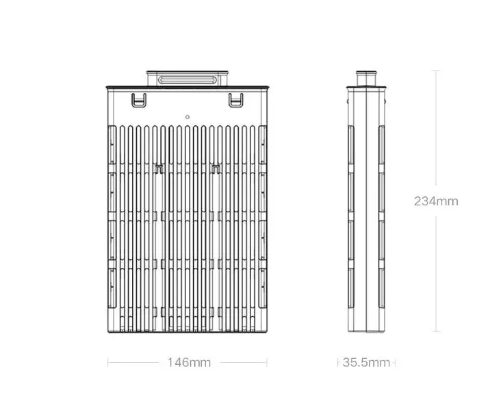 Origina Xiaomi Mijia smart fish tank accessories biochemical filter element, biochemical filter module *1