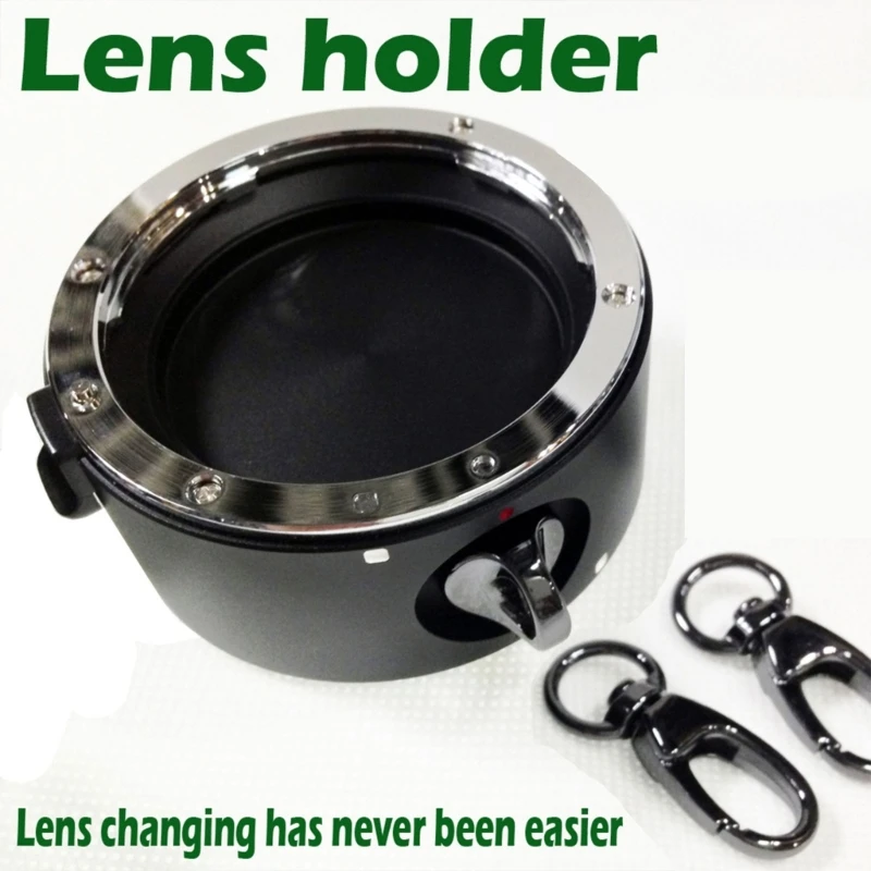 Quick Switching Lens Flippers Double Lens Mount For Cameras, Lens Mount Lens Support Efficient Photography Accessory