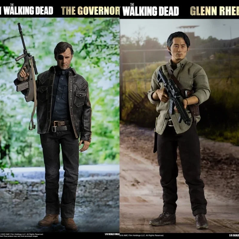 3A Threezero 1/6 Walking Dead Glen Rhee Corpse Governor 3Z04720W0 Action Figure Model Toys Gifts