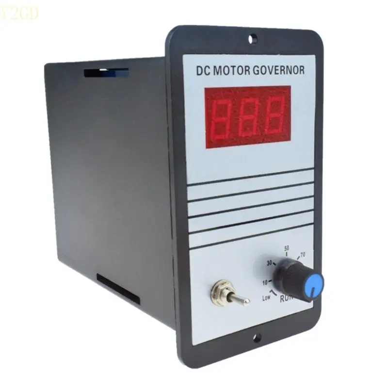

Y2gd Industrial Motor Governor DC10-36V Мощный ротационный потенциометр PWM-контроллер моторного двигателя с цифровым
