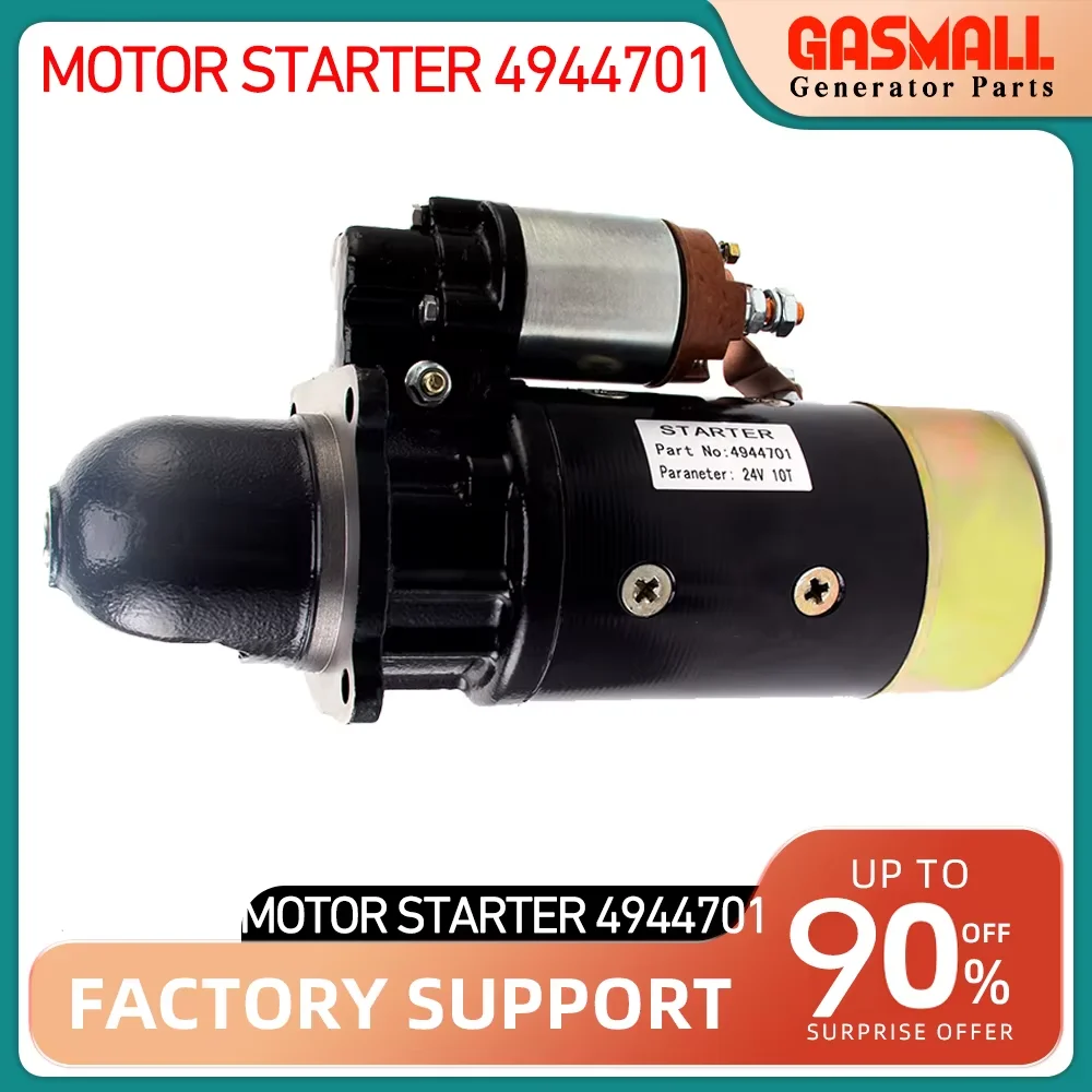 4944701 Motor Starter C4944701 For Cummins B3.9L 4B 4BT 4BTA 4BTAA Diesel Engine Petrol generator motor spare parts