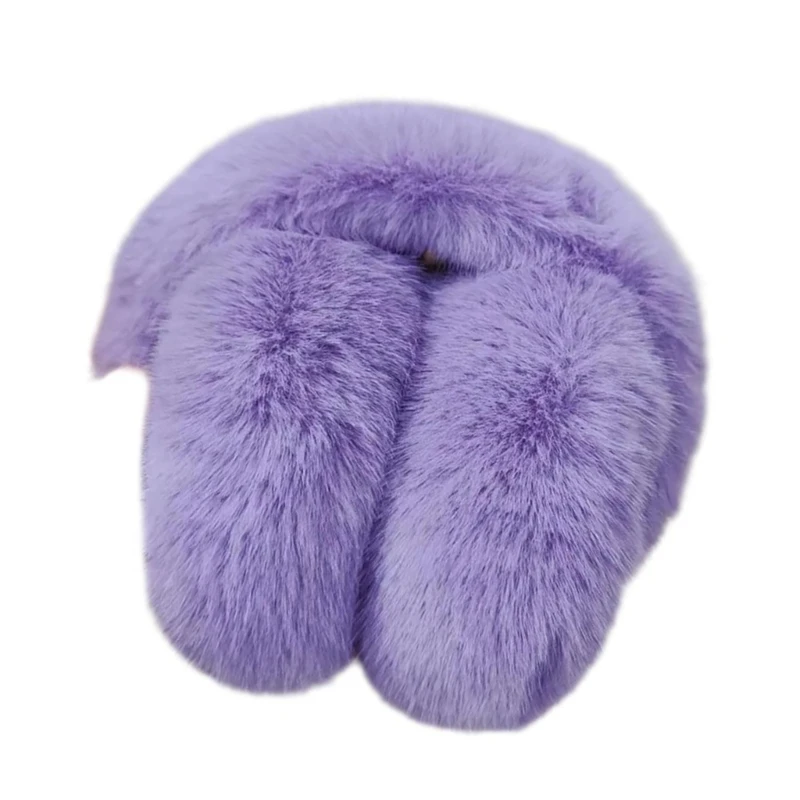 Thick Furry Ear Covers Comfortable and Warm Ear Protectors for Women Coldproof Dropship