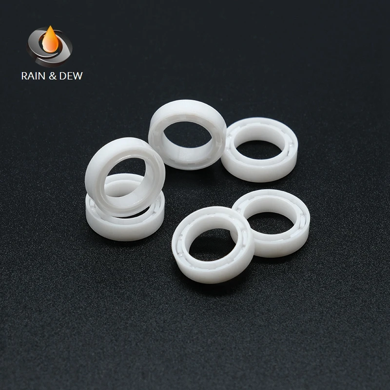 1Pcs Full Ceramic Bearing 693CE 3X8X4 Mm ZRO2 Zirconia ABEC-9 For Fishing Reel 623CE 3X10X4 Mm MR85CE 5X8X2.5 Mm 683W2CE 3X7X2 M