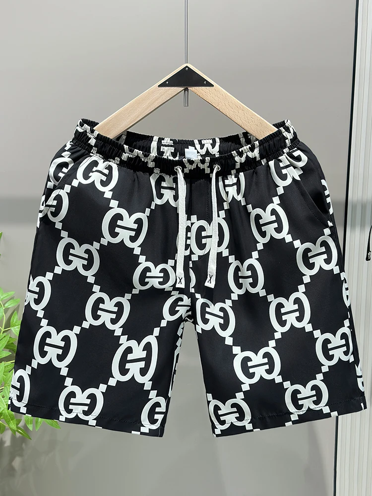 

Men's Summer ort Pants Qui Dry Thin Faion Sports Beach Casual Wear Outerwear Large orts Polyester Elastic Fiber