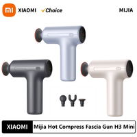 2025 New Xiaomi Mijia Hot Compress Fascia Gun H3 Mini 12kg Strong Thrust Sports Fitness Muscle Deep Massage Portable Massager