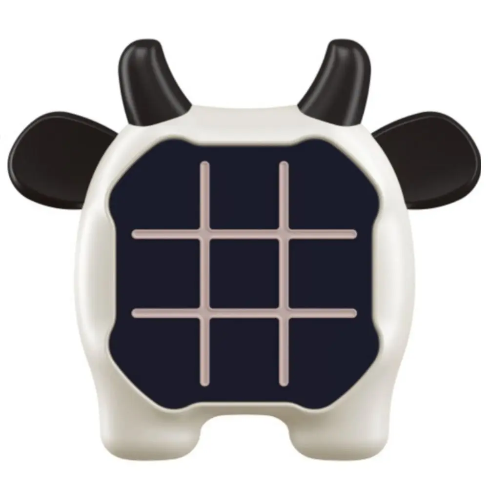 Cute Animal Style TIC-TAC-TOE 2-in-1 Educational Handheld Bolt Game Montessori Memory Growth Puzzle Table Game Children