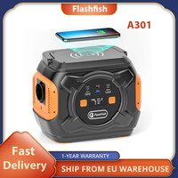 Flashfish A301 320W 292Wh 80000mAh Portable Power Station,100W Type-C, Backup Solar Generator for Outdoor Travel Camping Home