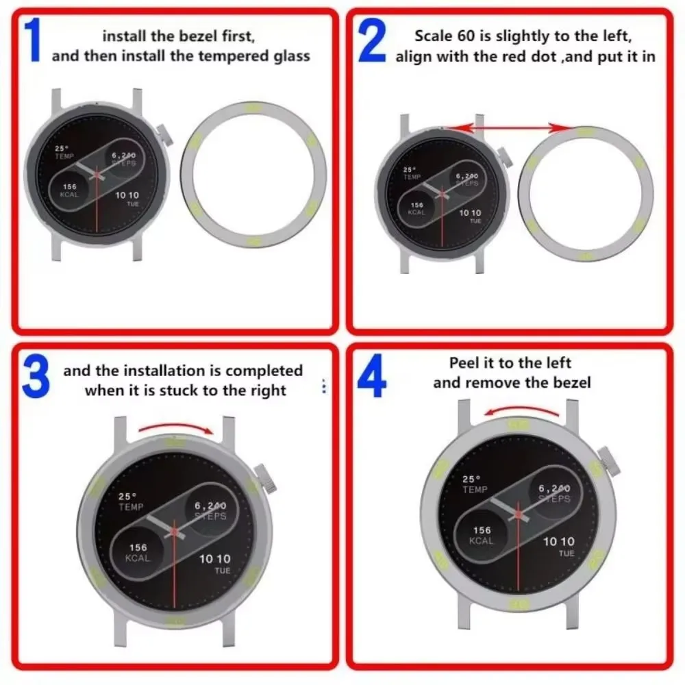 นาฬิกา BEZEL แหวนสําหรับ CMF นาฬิกา Pro 2 สมาร์ท Bracele BEZEL จัดแต่งทรงผมกรณีโลหะ Anti-Scratch กรอบป้องกัน