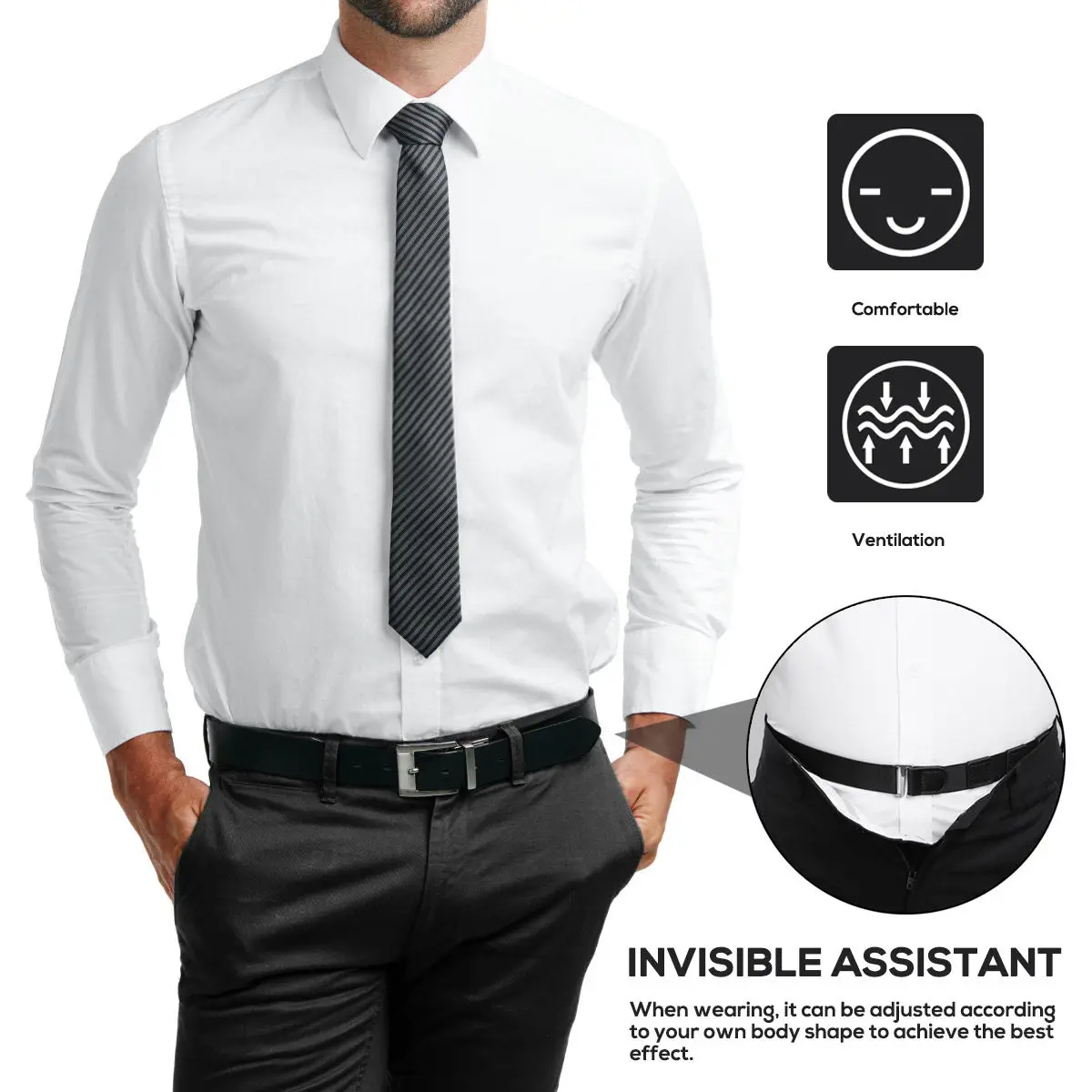 cinto-ajustavel-para-camisa-fixador-de-camisa-para-homens-e-mulheres-25cm-nylon-elastico-antiderrapante-previne-rugas