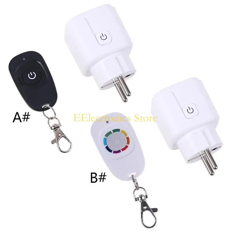 

B03C 433 МГц Беспроводной радиочастотный дистанционное управление для Wi -Fi Power Outlet с передатчиком Eu Plug Home