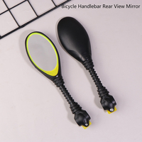 1/2Pcs Bicycle Handlebar Rear View Mirror Mountain Bike Wide Range Back Sight Reflector Adjustable Bike Mirror