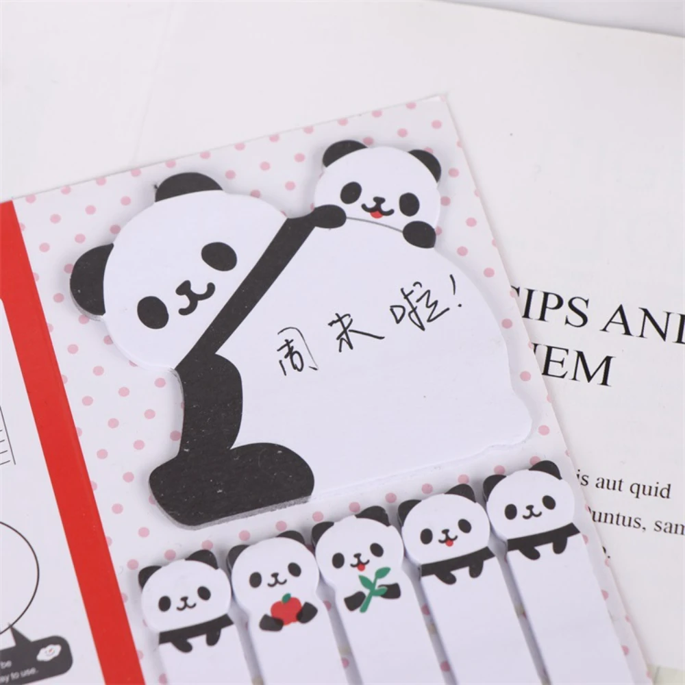 Kawaii Panda Cat Bird Sticky Notes To Do List Planner Sticker N Times Memo Pad Note Pads Stationery Gift Prizes Deco Tabs