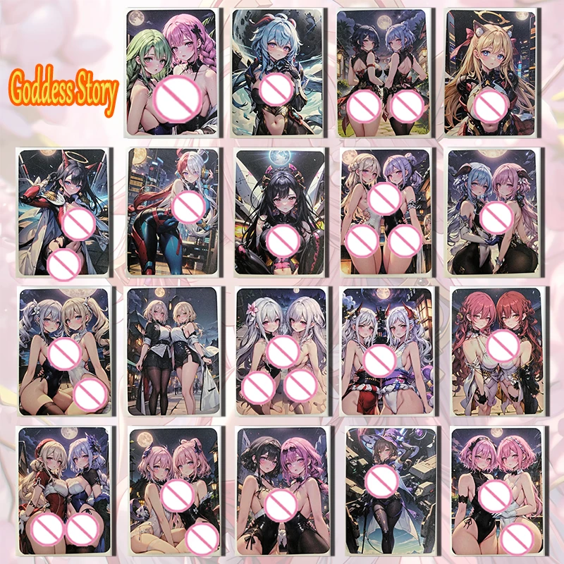 

NEW Goddess Story It's hot and hot ACG сексуальная карта А6 Ganyu Yoimiya Kafka Fu Xuan для мальчиков Коллекция игрушек Подарки на день рождения и Рождество