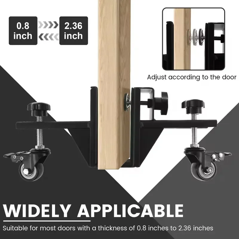 for Two-Piece Door Panel Handling Cart Translation Roller Heavy Duty Mobile Adjustable Thickened Pulley Universal Trolley