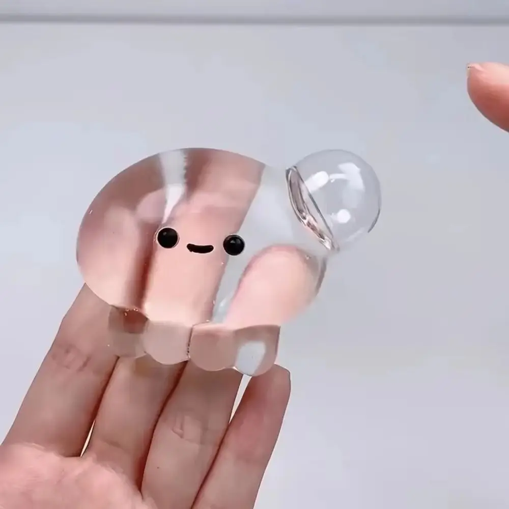 Bola de cristal TPR para exprimir el acné, bola de agua sólida transparente, juguete para pellizar, esfera creativa, pulpo de burbujas, juguete para pellizar