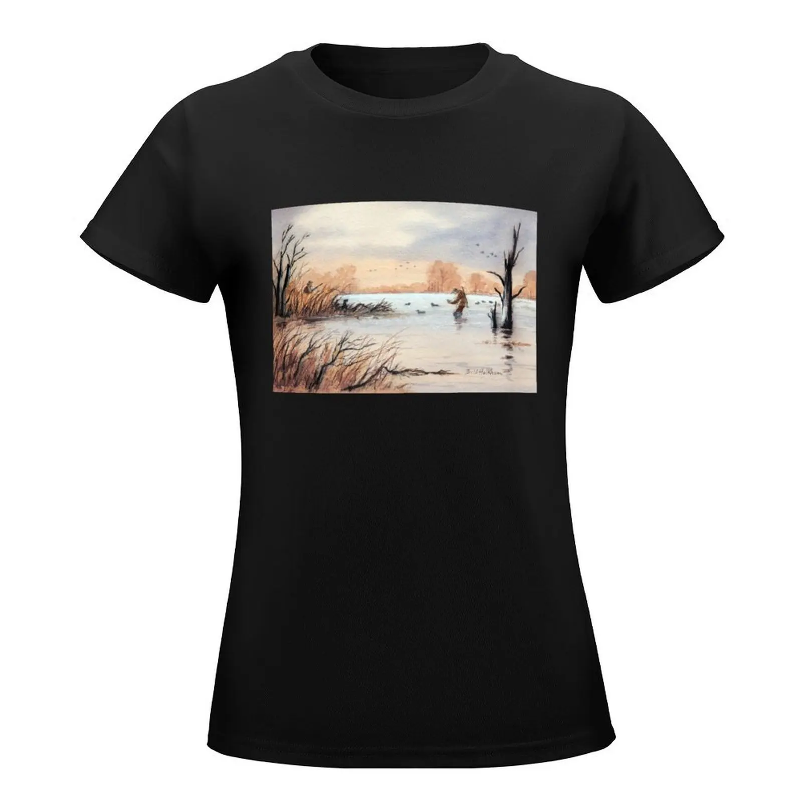 Setting Out The Decoys I T-Shirt Short sleeve tee shirts graphic tees t shirts for Women graphic