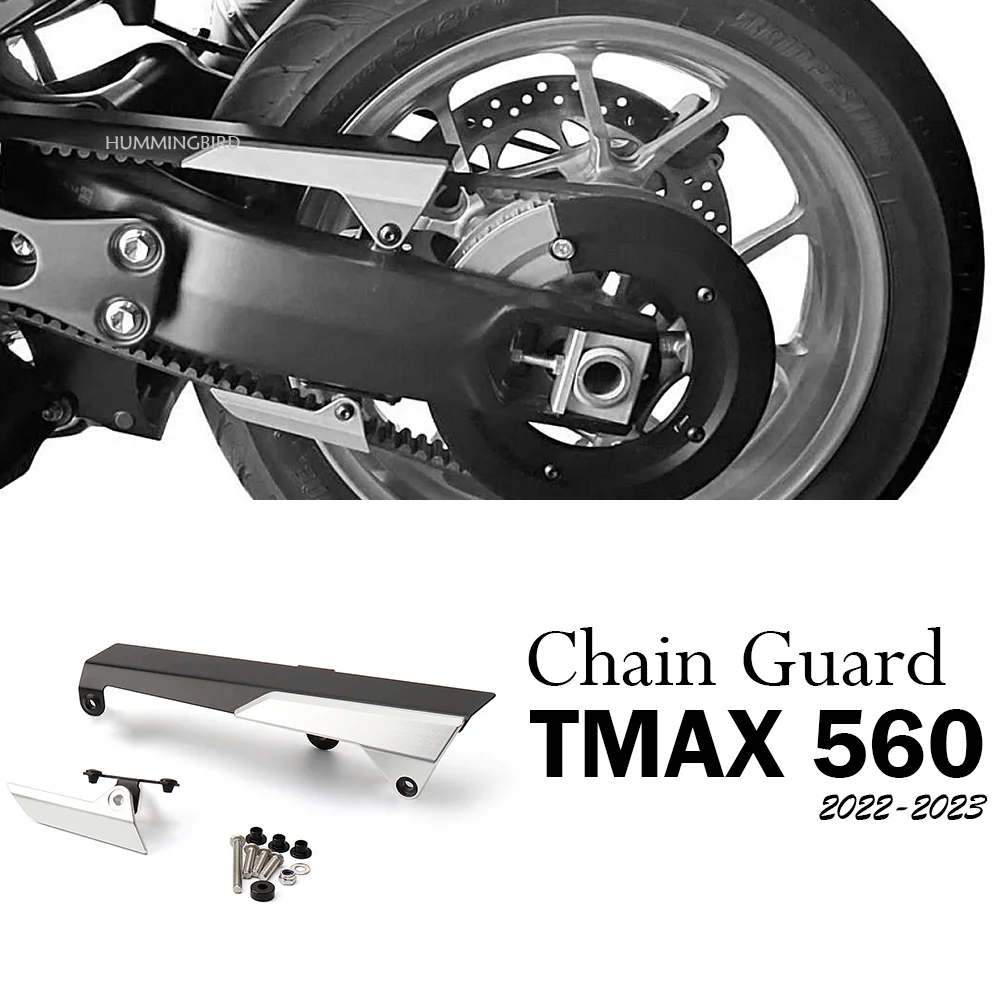 For Yamaha T MAX 560 (2022/2023) Premium Accessories: Rear Belt Guard Cover Protector Motorcycle Chain Guard Belt Cover