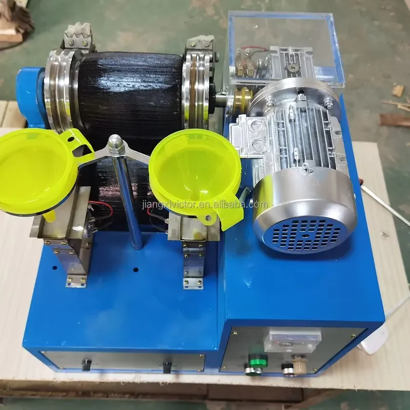 i Laboratory Electromagnetic Separator Dry High Intensity Magnetic Separator Equipment XCG-II Roller Magnetic Separator