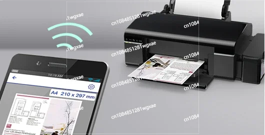 طابعة نافثة للحبر مستمرة بستة ألوان للبيع طابعة نفث الحبر بالأشعة فوق البنفسجية لبطاقة الهوية مقاس A4 مناسبة لإبسون L805