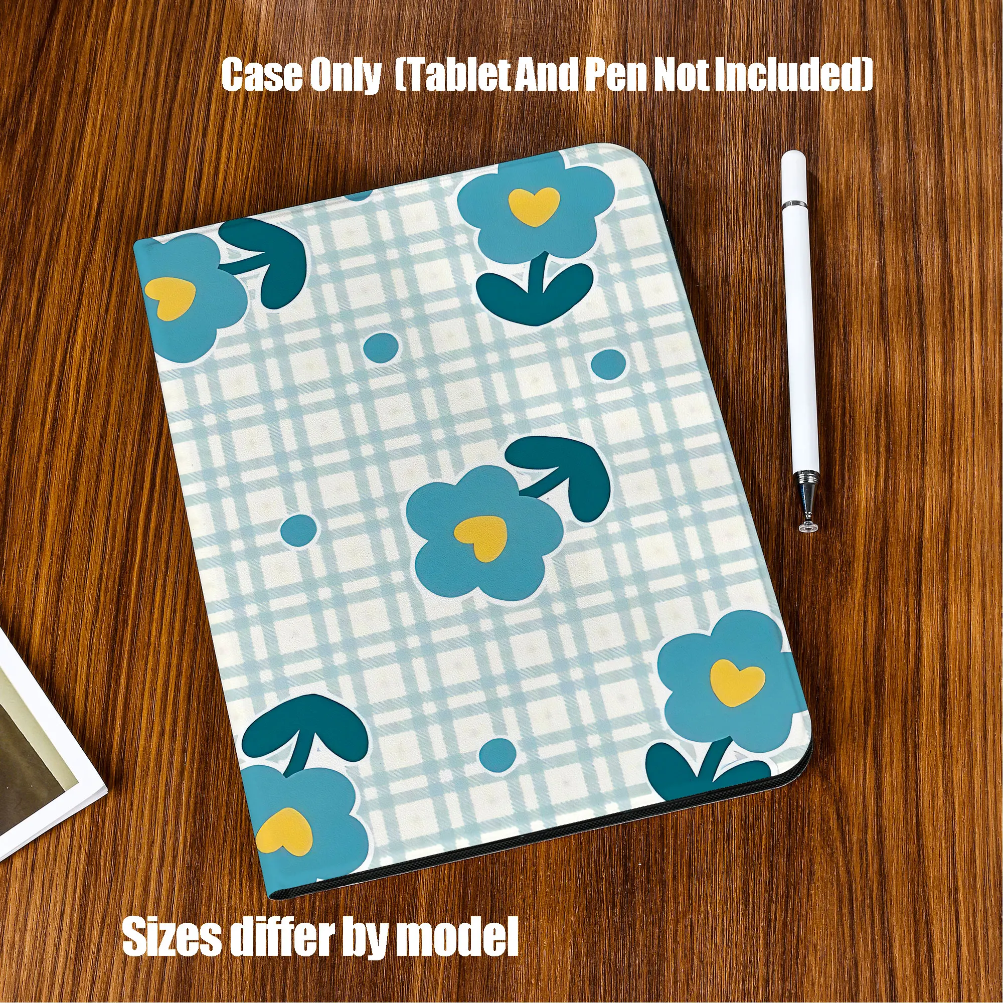 Shockproof TPU Tablet Protective Case with Pencil Holder Auto Sleep Wake for Apple /Samsung/Xiaomi/Redmi/Huawei/Honor
