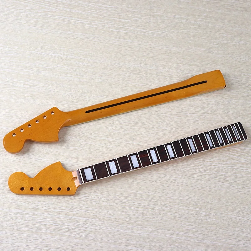 Big head electric guitar neck 22 frets 6 strings bright Canadian maple binding musical instrument accessories DIY