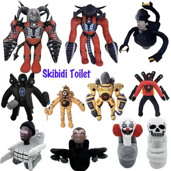 76style Skibidi Toilet peluche bambola di pezza giocattoli regali da collezione per bambini fan adulti Anime Game Figure Titan TV Man Cameraman