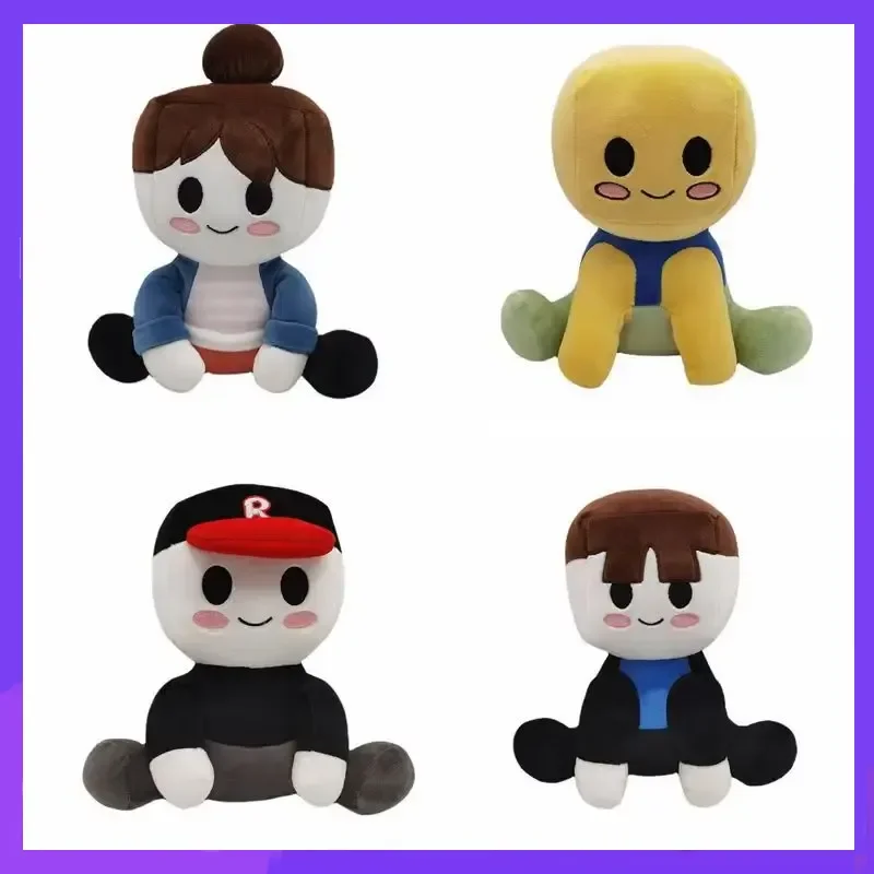 

Новая плюшевая кукла Blox Buddies, 20 см, мультяшная милая мягкая игрушка Blox Buddies, плюшевые куклы, игровая периферия для ребенка, подарок на день рождения