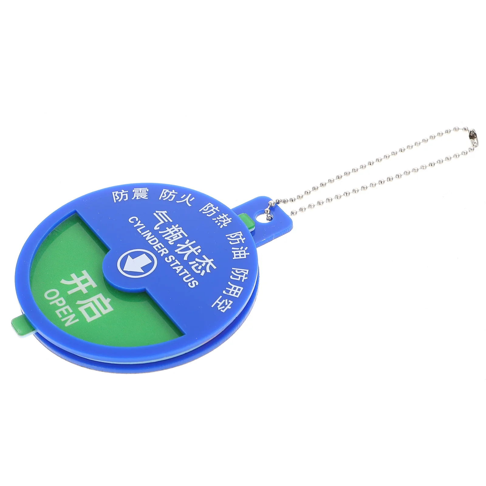 

Four Defense Signs Cylinder Status Board Oxygen Tag Plate Safety Traffic Mark Acrylic Material Long Lasting Practical Easy Use