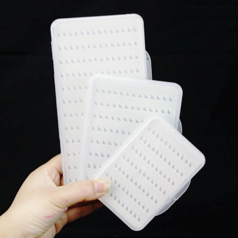 صندوق صيد السمك المقاوم للماء ذو ​​فتحة شفافة من الفوم لتخزين أدوات صيد الأسماك لملحقات صندوق الطعم