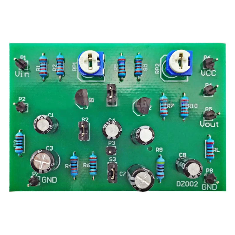 Kit de circuito amplificador de múltiples etapas, Transistor electrónico, amplificación, componentes electrónicos, automontaje y piezas de soldadura