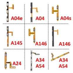 Do Samsung Galaxy A04 A04e A04s A14 4G A24 A34 A54 5G Telefon Nowy Przycisk Włączania Głośności Wyłączania Wewnętrzne Elastyczne Części Kable