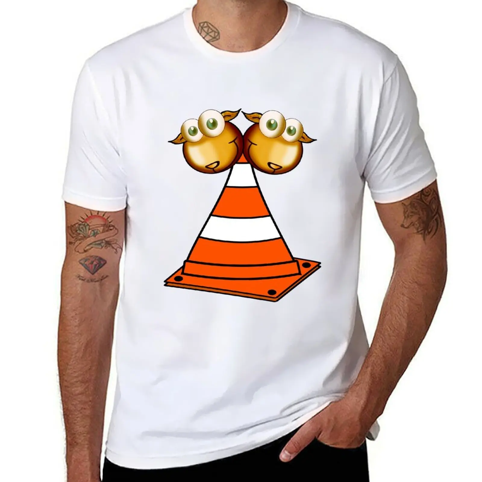 

Pylons T-Shirt men t shirt cotton 100% t shirts for man slim fit T-Shirt