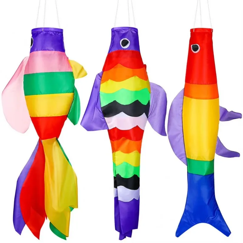 

Promotional Dragon Wind Socks Kite Tear Stop Polyester Measurement Wind Socks Bag Wind Outdoor